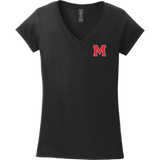 Mount St. Charles Softstyle Ladies Fit V-Neck T-Shirt