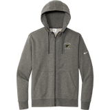 Delaware Jr. Blue Hens Nike Club Fleece Sleeve Swoosh Full-Zip Hoodie