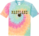 MD Jr. Black Bears Youth Tie-Dye Tee