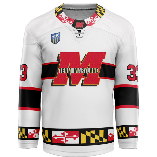 Team Maryland Adult Goalie Hybrid Jersey
